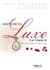 ebook - Histoire du luxe en France