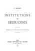 ebook - Institutions des Séleucides