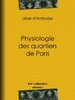 ebook - Physiologie des quartiers de Paris