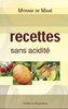 ebook - Recettes sans acidité