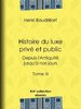 ebook - Histoire du luxe privé et public depuis l'Antiquité jusqu...
