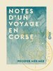 ebook - Notes d'un voyage en Corse