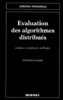 ebook - Evaluation des algorithmes distribués Analyse, complexité...