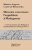 ebook - Mémoire concernant l'expédition à Madagascar