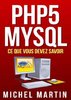 ebook - PHP5 MySQL Ce que vous devez savoir