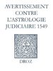 ebook - Recueil des opuscules 1566. Avertissement contre l’astrol...
