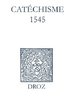 ebook - Recueil des opuscules 1566. Catéchisme (1545)