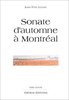 ebook - Sonate d'automne à Montreal