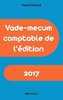 ebook - Vade-mecum comptable de l'édition 2017