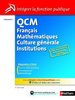 ebook - QCM Français - Mathématiques - Culture générale - Institu...