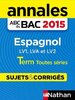 ebook - Annales ABC du BAC 2015 Espagnol Term Toutes séries