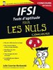 ebook - IFSI Tests d'aptitude Pour les Nuls Concours