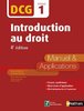 ebook - Introduction au Droit - DCG 1 - Manuel et applications