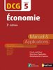 ebook - Economie - DCG 5 - Manuel et applications