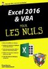 ebook - Excel 2016 et VBA pour les Nuls mégapoche