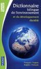 ebook - Dictionnaire de l'environnement et du développement durable