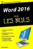 ebook - Word 2016 pour les Nuls poche