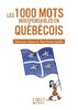 ebook - Petit livre de - Les 1000 mots indispensables en québécois