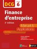 ebook - Finance d'entreprise - DCG 6 - Manuel et applications