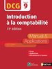ebook - Introduction à la comptabilité - DCG 9 - Manuel et applic...