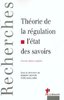ebook - Théorie de la régulation, l'état des savoirs