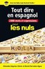 ebook - 2000 mots et expressions pour tout dire en espagnol pour ...