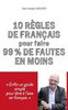 ebook - 10 règles de français pour 99 % de fautes en moins
