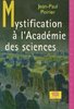 ebook - Mystification à l'académie des sciences