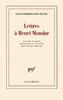 ebook - Lettres à Henri Mondor