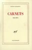 ebook - Carnets (1944-1974)
