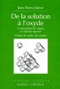 ebook - De la solution à l'oxyde - Condensation des cations en so...