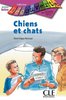 ebook - Chiens et chats - Niveau A1.1 - Lecture Découverte - Ebook