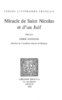 ebook - Miracle de Saint Nicolas et d'un Juif