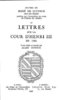 ebook - Lettres sur la cour d’Henri III en 1586