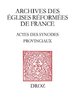 ebook - Actes des Synodes Provinciaux