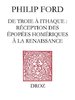 ebook - De Troie à Ithaque : réception des épopées homériques à l...