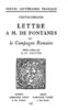 ebook - Lettre à M. de Fontanes sur la Campagne Romaine