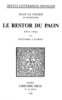 ebook - Le Restor du Paon