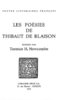ebook - Les Poésies de Thibaut de Blaison