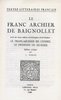 ebook - Le Franc Archier de Baignollet
