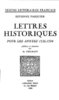 ebook - Lettres historiques pour les années 1556-1594