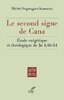ebook - Le second signe de Cana - Etude exégétique et théologique...