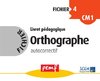 ebook - Fichier Orthographe 4 corrections