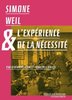 ebook - Simone Weil et l'expérience de la nécéssité