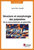ebook - Structure et morphologie des polymères