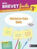 ebook - Histoire-Géographie-EMC 3e - Mon Brevet facile - Préparat...