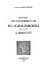 ebook - Printed Italian Vernacular Religious Books 1465-1550 : a ...