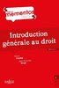 ebook - Introduction générale au droit. 17e éd.