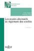 ebook - modes alternatifs de règlement des conflits (Les). 3e éd.