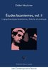 ebook - Études lacaniennes, vol. II : La psychanalyse lacanienne,...
